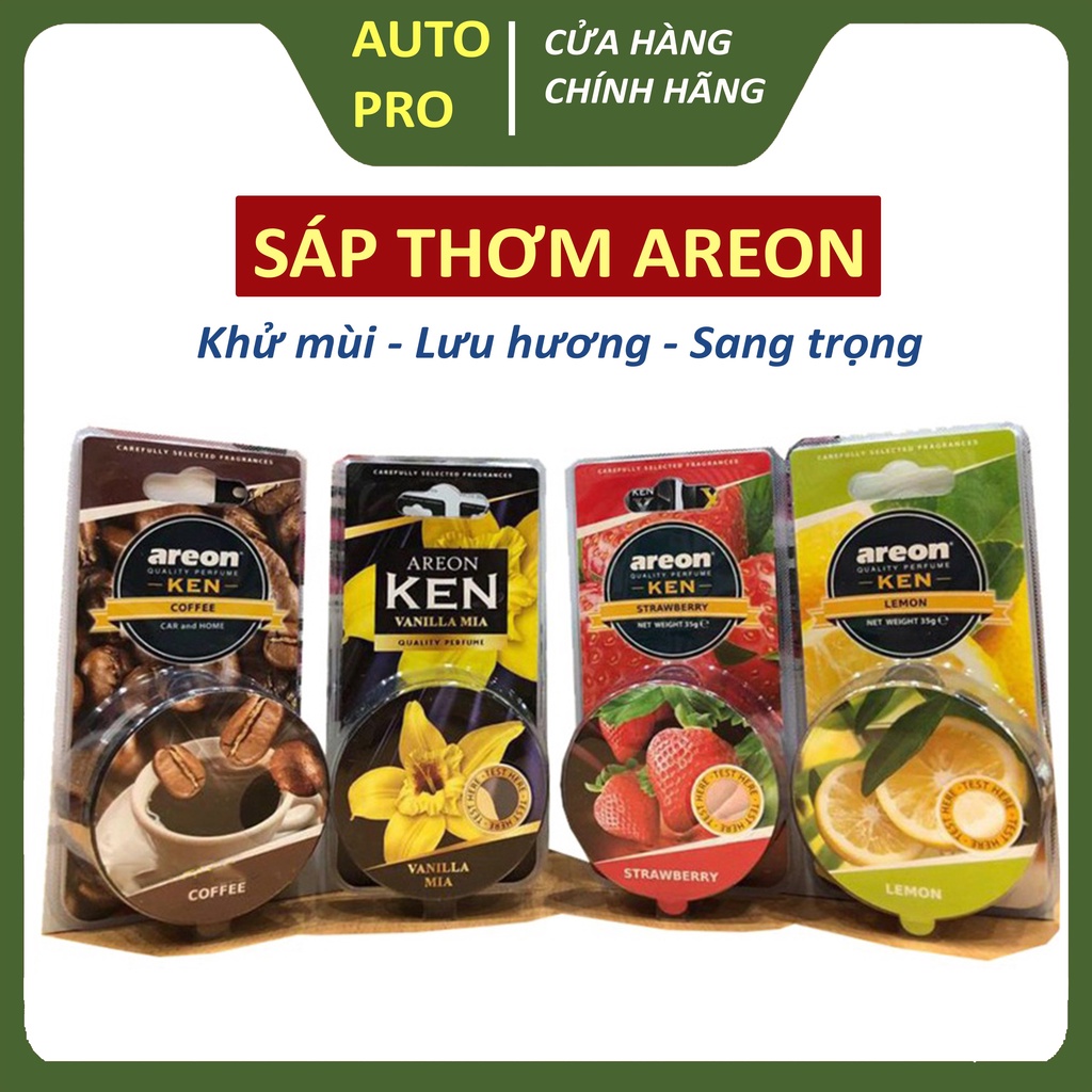 Sáp Thơm Areon - Sáp thơm Ô Tô Khử Mùi Xe Hơi Cao Cấp, Nhập Khẩu Bulgaria
