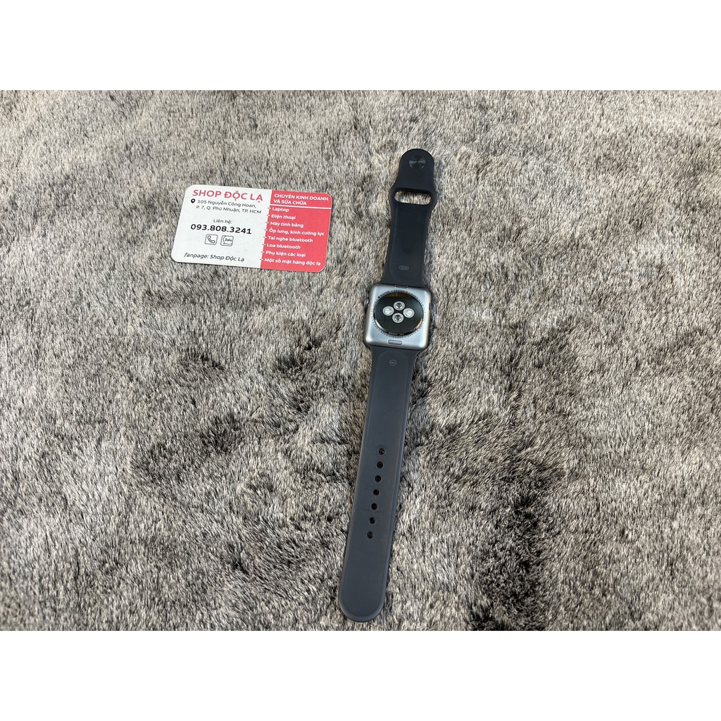 Đồng hồ thông minh Apple Watch Series 3 42mm Space Gray Aluminum Black Sport Band LTE