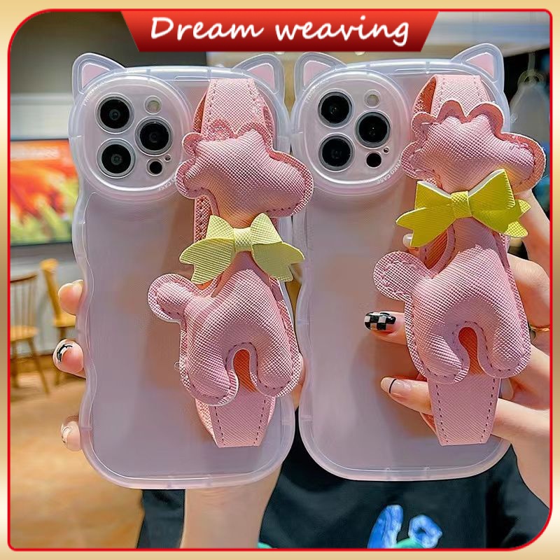 Ốp Điện Thoại Hình Hươu Cao Cổ Có Dây Đeo Cho iPhone 7 / 7plus / 8 / 8plus / x / xs / se / xr / 11 / 12 / 13 / 14 / pro / max