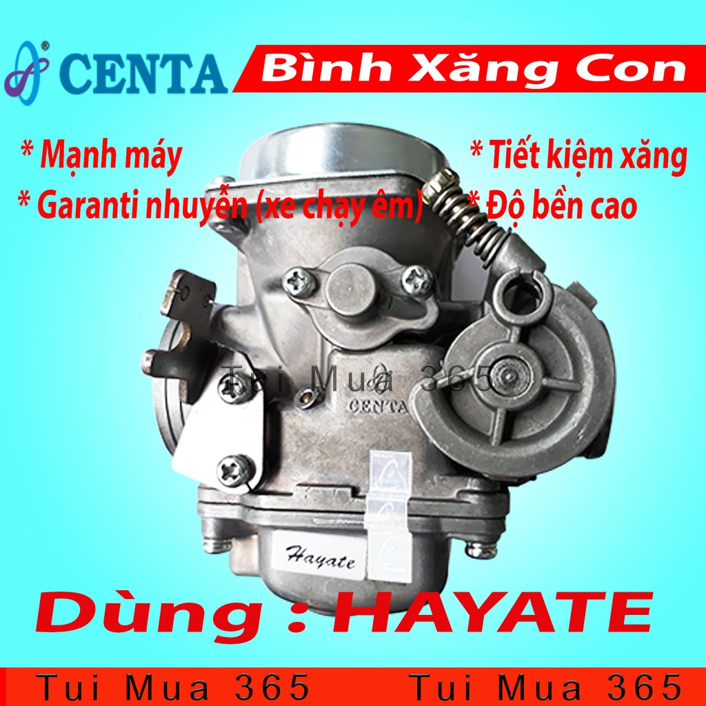 Bình Xăng Con xe Hayate giúp chạy xe tiết kiệm xăng Centa