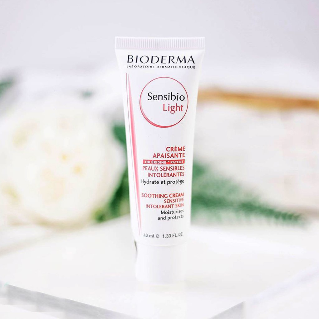 Kem Dưỡng Siêu Dịu Nhẹ Bioderma Laboratoire Dermatologique Sensibio Light Cream