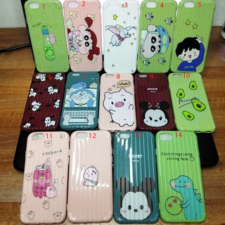 [Ốp Vali]Ốp điện thoại TPU+Silicone mềm in hình Iphone 6 chung với 6s