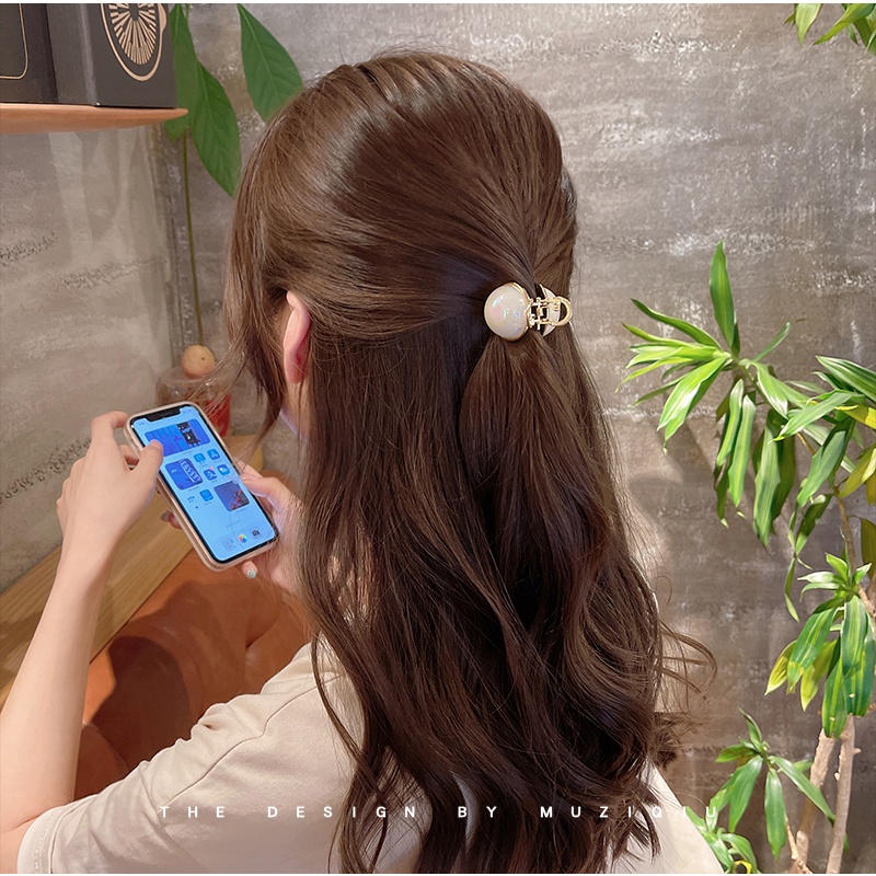 Kẹp Tóc Đuôi Ngựa Mini Phong Cách Hàn Quốc Cho Nữ