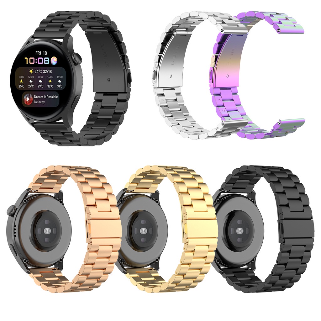 Dây Đeo Inox 22mm Cho Đồng Hồ Thông Minh Huawei Watch 3 / 3 Pro / Gt 2e / Honor Magic / Magic 2 46mm / Gt 2 Pro