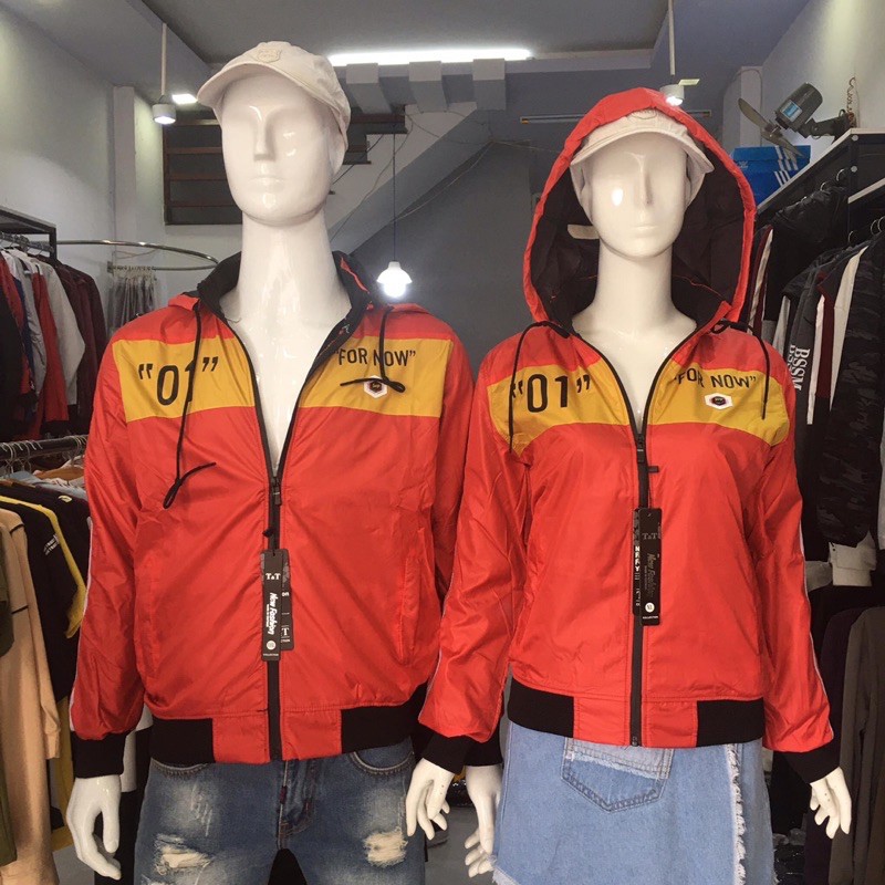 Áo Khoác Dù Đôi