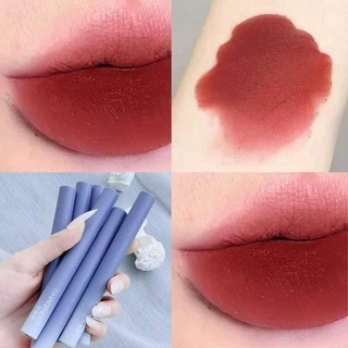 Set 5 Son Kem Lì Siêu Mềm Môi DANMOLU Small Buttock