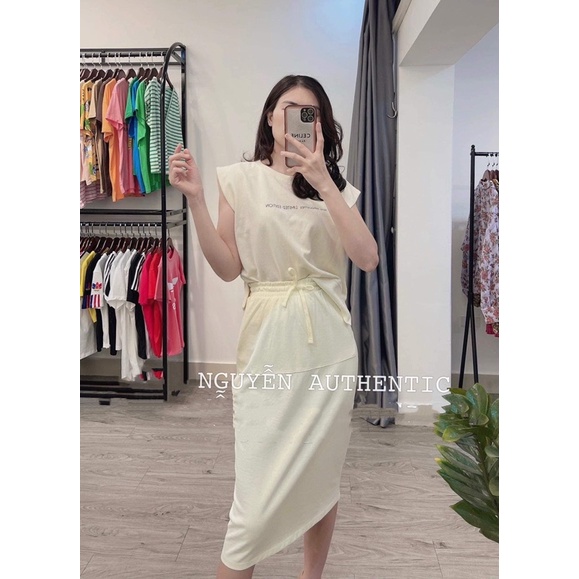 Chân váy thun Mango | Hàng hiệu vợt Sale