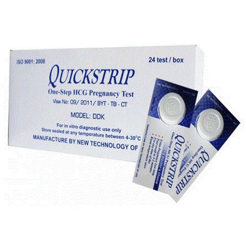 [FreeShip – Xả kho] Que thử thai quickstrip 5 que