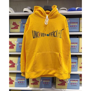 Áo Hoodie unisex chữ UNCOVER - Màu Vàng