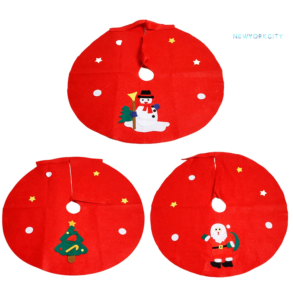 Vỏ Bọc Trang Trí Cây Thông Giáng Sinh Hình Ông Già Noel / Người Tuyết