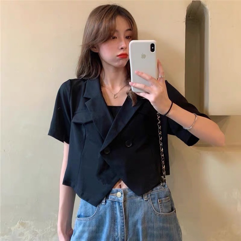 BLAZER CROPTOP MẪU MỚI CHO NỮ | BigBuy360 - bigbuy360.vn