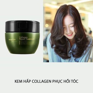 Kem ủ ,hấp dầu collagen repair sophia platinum siêu mượt