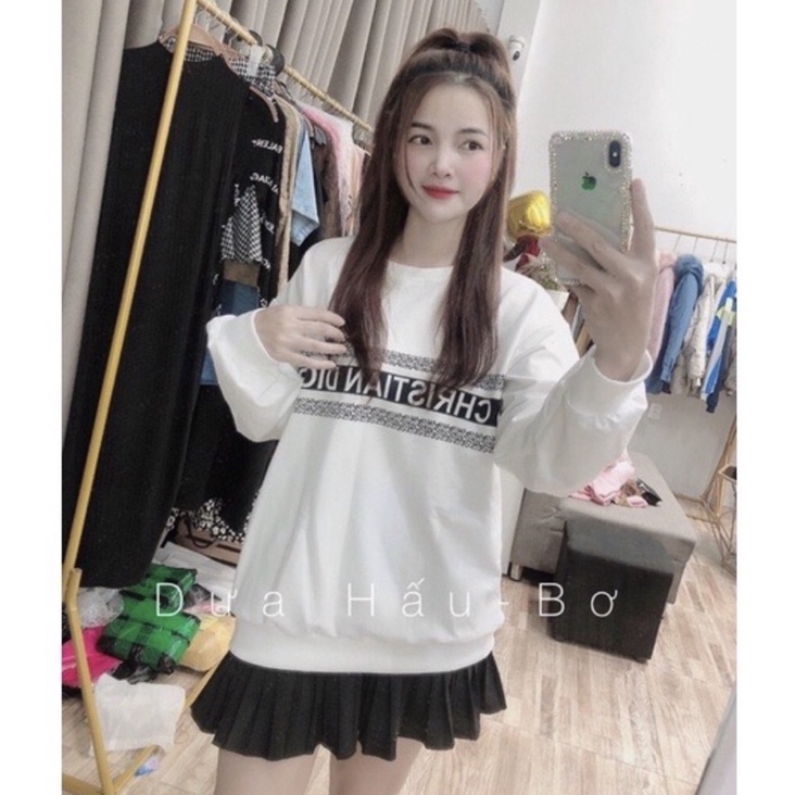 [ Hàng Chuẩn ] Áo Nỉ Sweater dài tay  In Hình  freesize 40kg_68kg hot hít đẹp xuất sắc ( kèm ảnh thật)