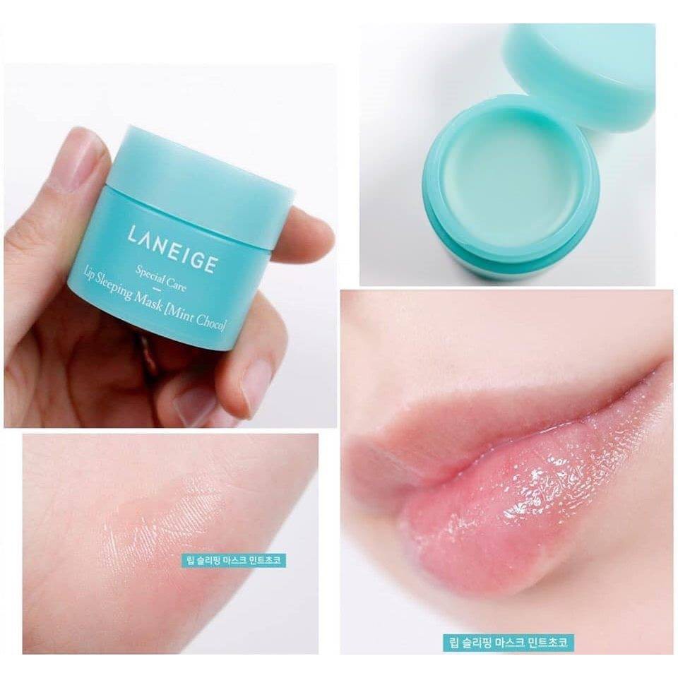 Mua Set 4 mặt nạ ngủ môi Laneige Lip Sleeping Mask Mini Kit 32g giá rẻ