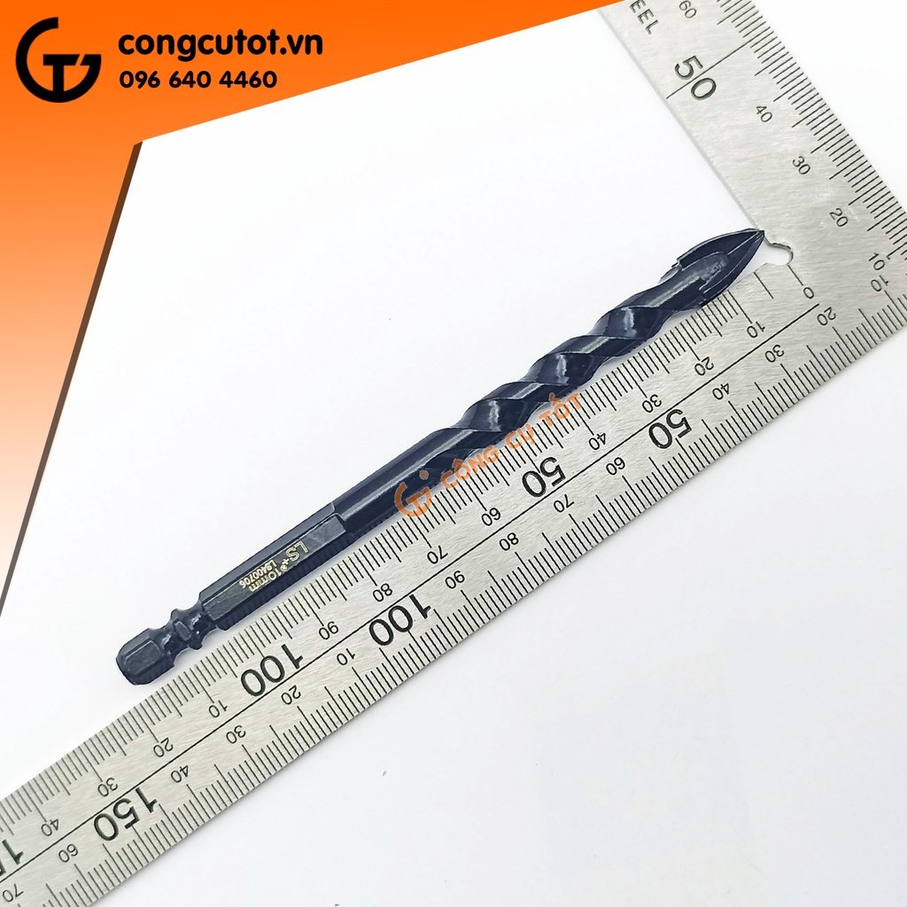 Mũi khoan đa năng 4 cạnh chuôi lục  LS+