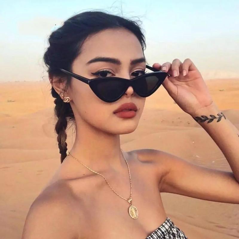 Kính Mát Mắt Mèo Thời Trang Cho Nữ Với 6 Màu Tuỳ Chọn