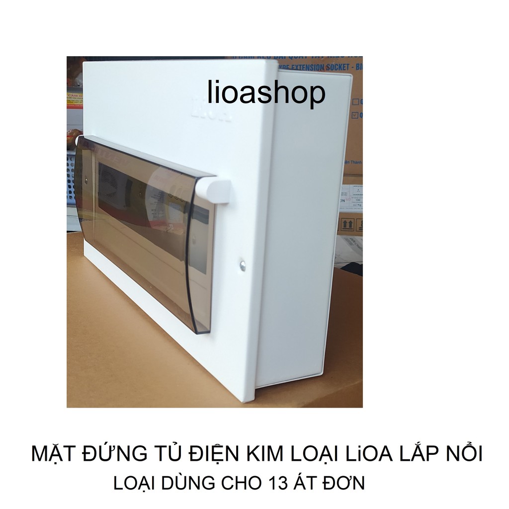 TỦ ĐIỆN KIM LOẠI LiOA LẮP NỔI LOẠI DÙNG CHO 13 ÁT ĐƠN.