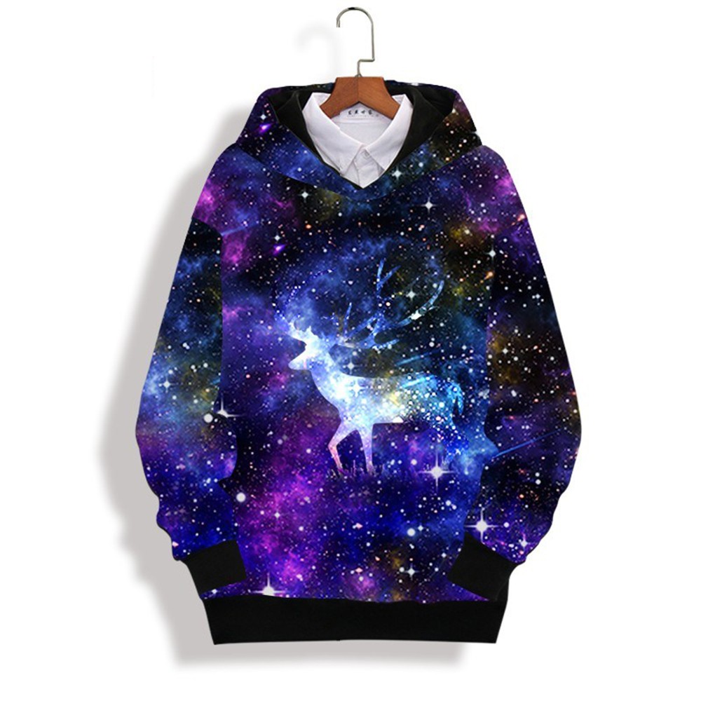 Áo Hoodies Nỉ Nam Nữ In Hình 3D Động Vật Sói – Hươu Độc Đáo ZENKODLMEN AO TOP NAM 90000154 | BigBuy360 - bigbuy360.vn
