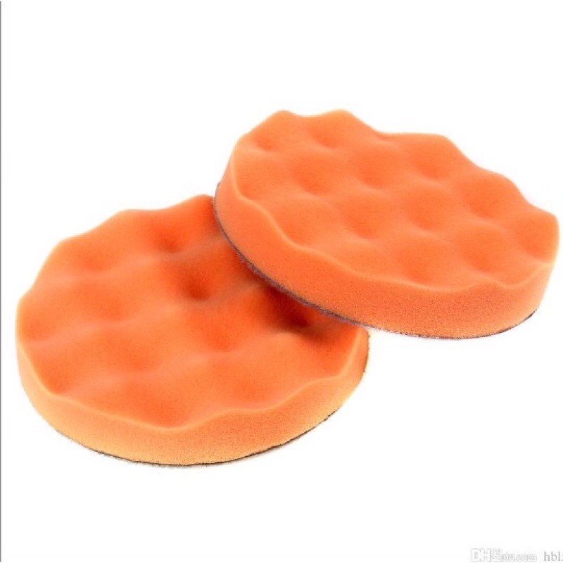 Phớt xốp đánh bóng ô tô 7 inch 180mm đế lông dán