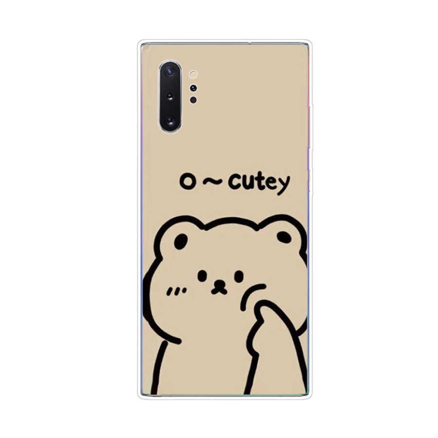 Ốp Điện Thoại TPU Dẻo In Họa Tiết Độc Đáo Thời Trang Cho Samsung Galaxy note 9 10 plus