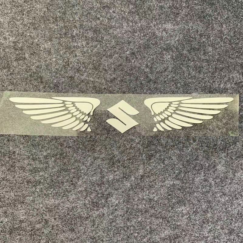 Suzuki Miếng Dán Phản Quang Chống Thấm Nước Hình Đôi Cánh Độc Đáo Dành Cho Xe Mô Tô