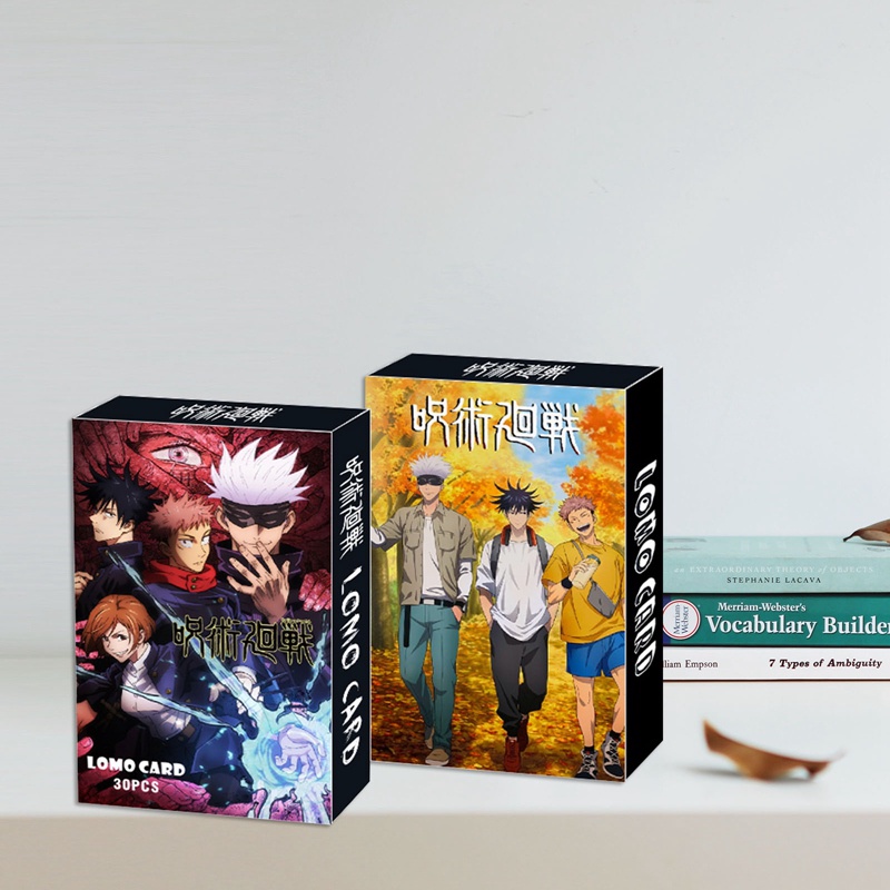 Hộp 30 Tấm Thẻ Ảnh Lomo Mini Hình Anime Jujutsu kaisen