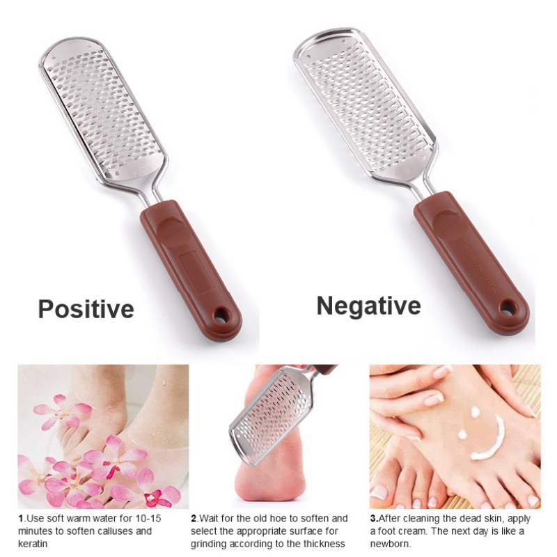 Dụng cụ tẩy da gót chân tiện lợi