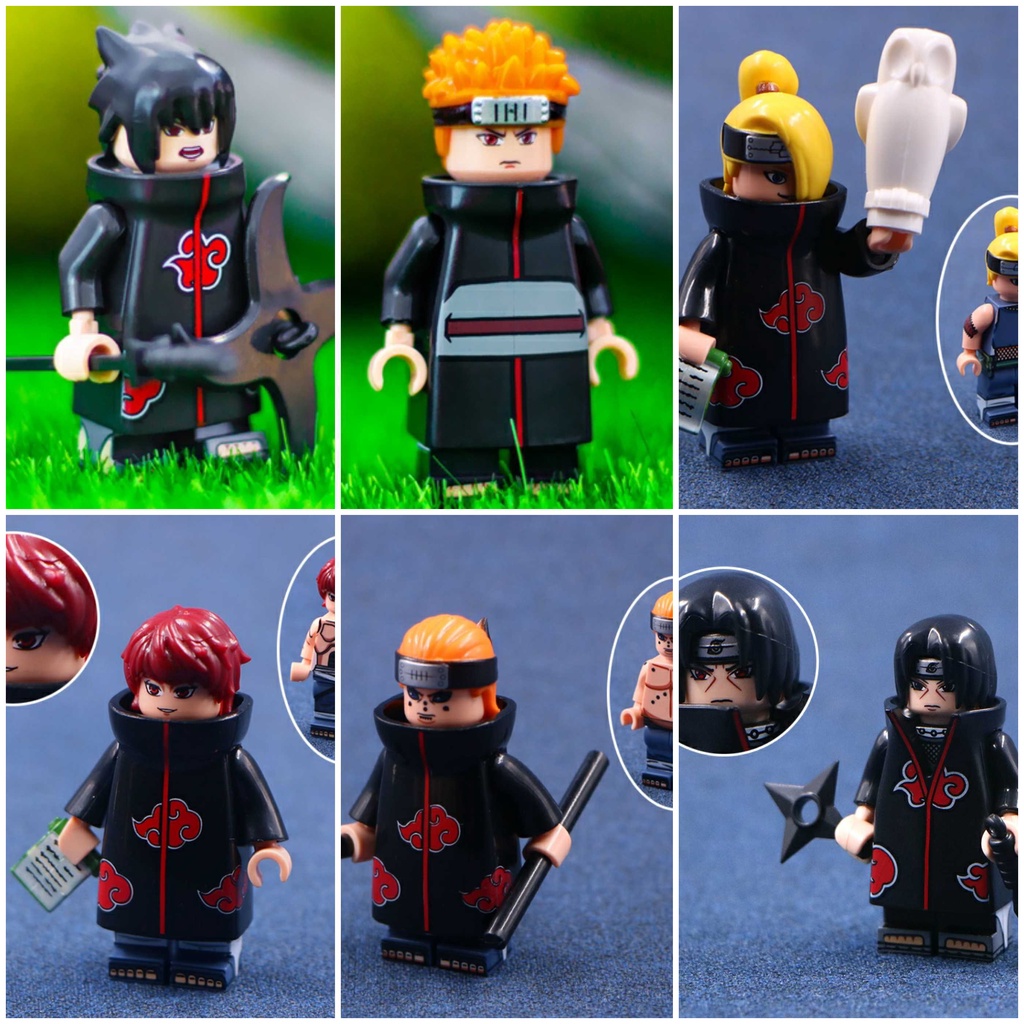 lego akatsuki v2 các nhân vật trong naruto