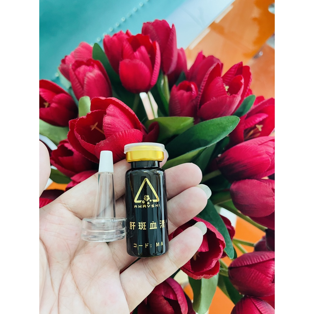 Serum Giảm Mụn Mờ Thâm AMAYSHI Sáng Da, Mờ Thâm, Căng Bóng Tái Tạo Kháng Vi Khuẩn P.Acnes