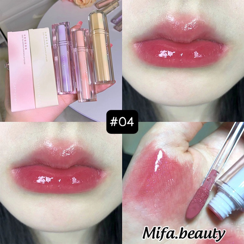 Son Tint Cappuvini Bóng Thạch Đào Chính Hãng Nội Đia CP88