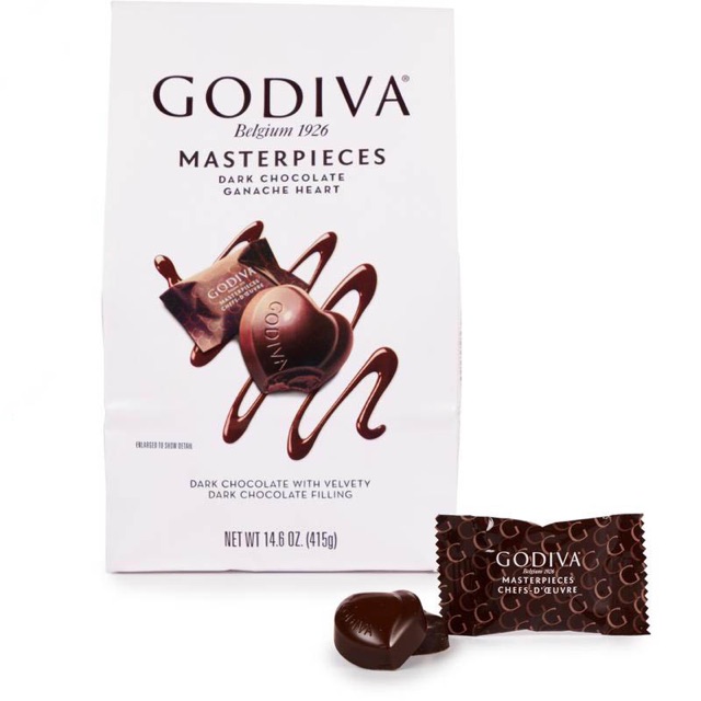 CHOCOLATE ĐEN HUYỀN THOẠI CỦA BỈ GODIVA BELGIUM 1926 MASTERPIECES