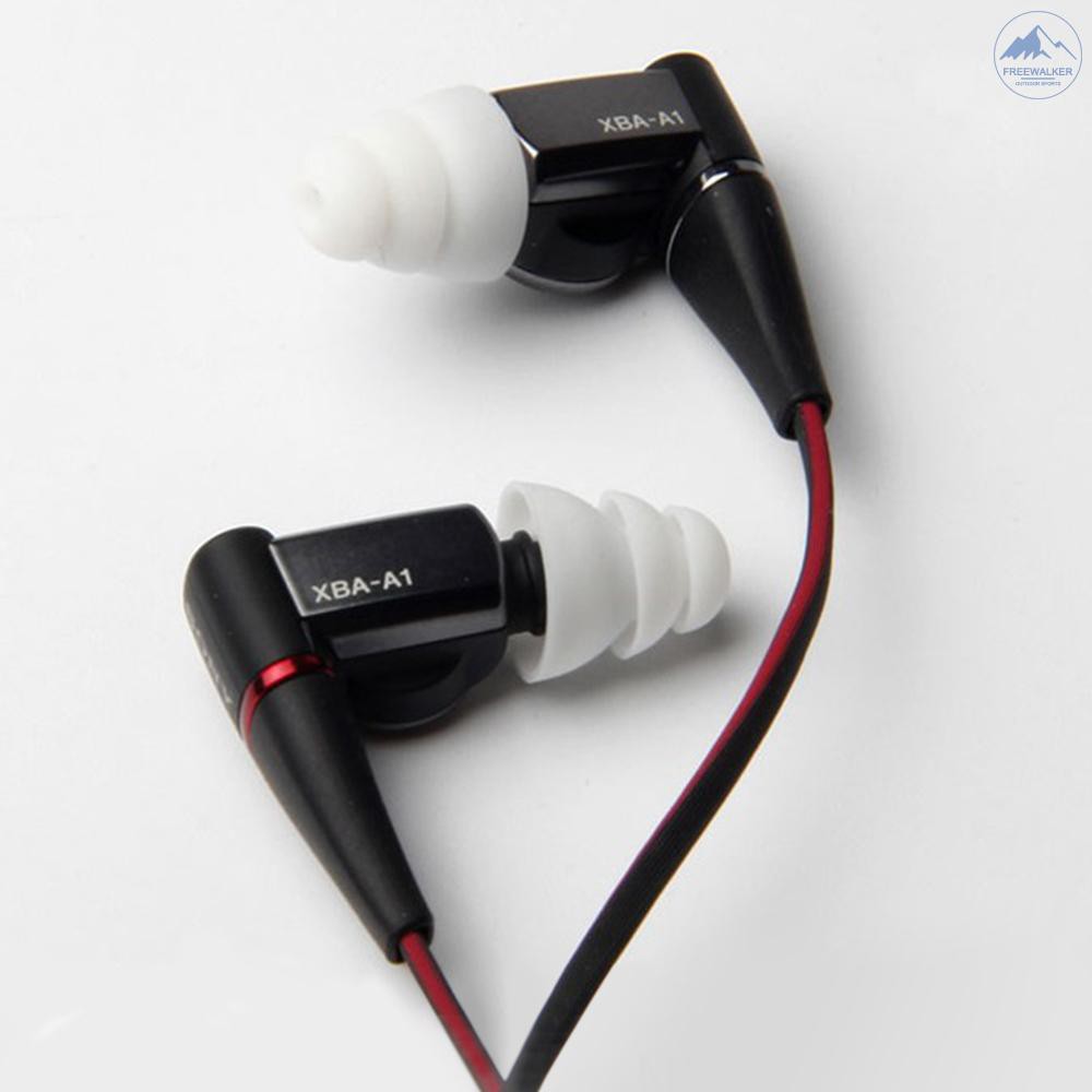 Set 3 cặp 6 miếng nút bọc tai nghe nhét tai bằng silicon 3 lớp | BigBuy360 - bigbuy360.vn