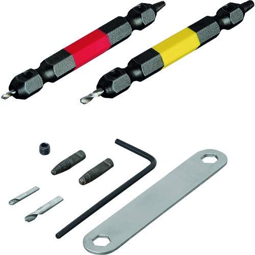 Vỉ 2 mũi khoan tháo vít gãy ANH-S1 Anex Nhật Bản