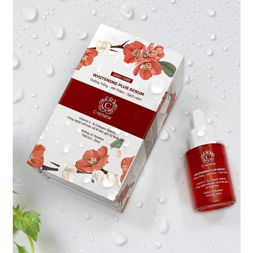 Serum Trắng Nám C-Collagen C-RENEW Whitening Plus Serum 30mL – Dưỡng Trắng – Mờ Thâm – Sạch Nám