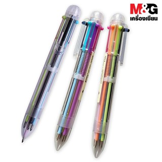 Bút bi 6 màu M&G ABPV6101