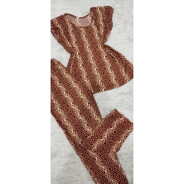 Bộ tay ngắn quần dài thun gân tầm ý