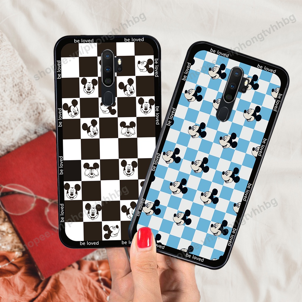 Ốp lưng Oppo A5 2020 / A9 2020  ốp họa tiết trái tim caro, chuột mikey thể thao cực đẹp cute cực bền bỉ