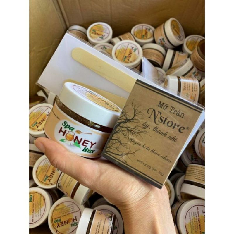 WAX LÔNG LẠNH HONEY SẠCH LÔNG AN TOÀN KHÔNG ĐAU RÁT