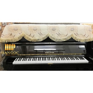 HÀNG MỚI VỀ !! XỊN QUÁ TRỜI ! Sản phẩm Khăn phủ đàn Piano chất liệu vải cao cấp MỊN TAY , HOA VĂN TINH XẢO!