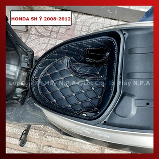 Lót Cốp Da Cách Nhiệt Xe Sh ý 2008-2012, Da 5 lớp, Bảo Hành 2 Năm