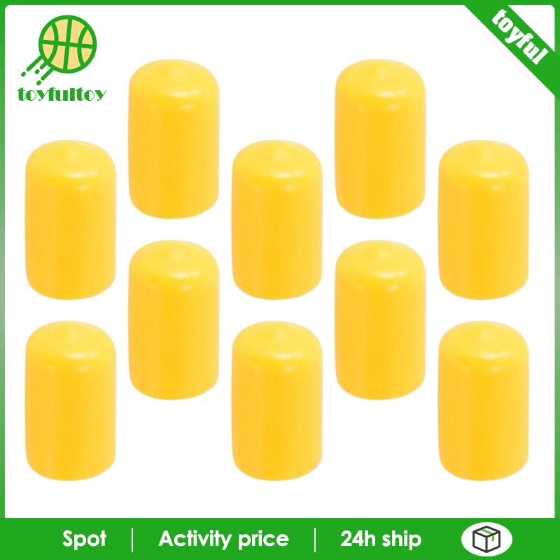 Set 10 Vỏ Bọc Bảo Vệ Đầu Cơ Bida Bằng Cao Su