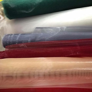 Voan lưới vi tính cứng làm tùng váy ,tạo form váy siêu đỉnh (5m)