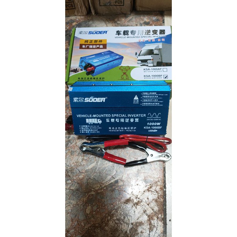 Kích điện 24v lên 220v 1000w