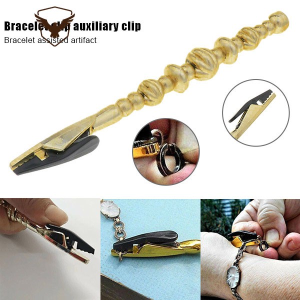 (Hàng Mới Về) Kẹp Hỗ Trợ Đeo Trang Sức Tiện Dụng Chất Lượng Cao | BigBuy360 - bigbuy360.vn