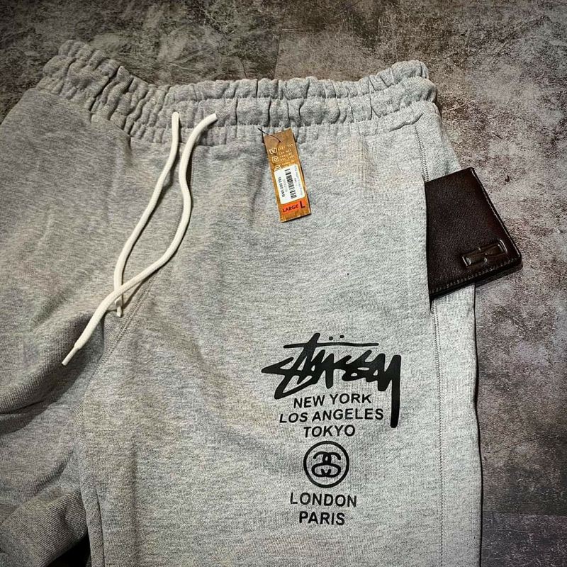 Quần jogger in logo Stussy - có bigsize 110kg nhé! -6052