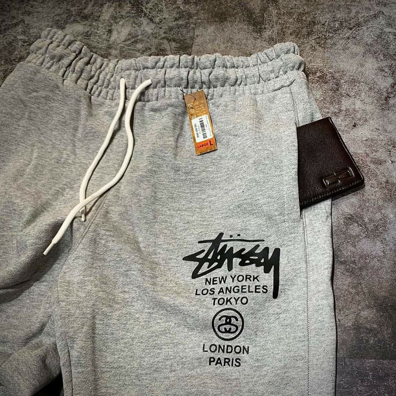 ⭐ Sale Quần jogger in logo Stussy - có bigsize 110kg nhé! -6052 . ⭐ " : 2021 ' " ,