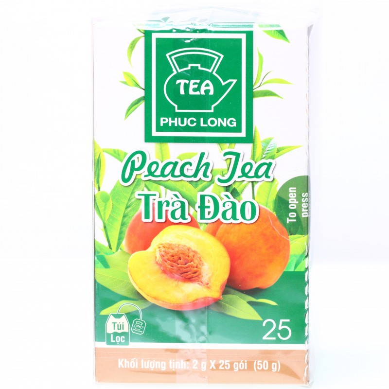 Trà Đào Túi Lọc Phúc Long (25 gói) 50g