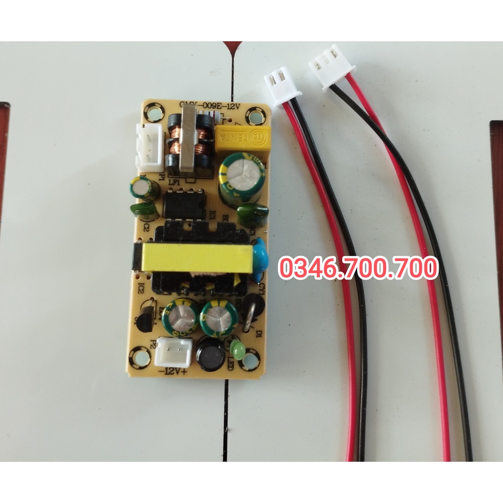 Mô đun chuyển đổi nguồn điện AC-DC từ 220V sáng 12V 1.5A
