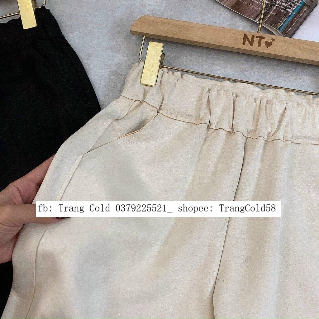 Quần Baggy Da Lộn hàng QC loại 1