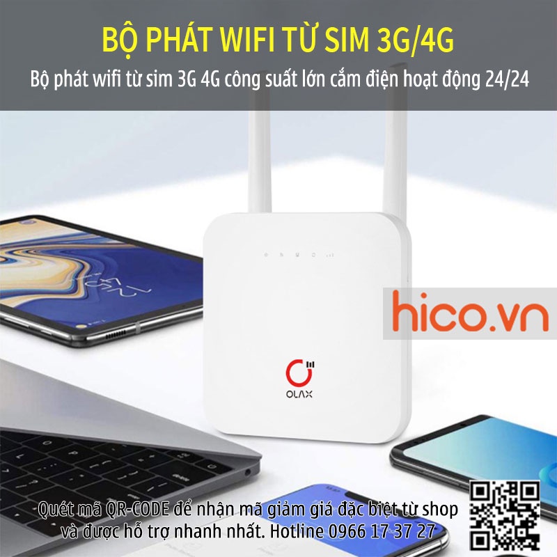 Cục Phát Wifi từ Sim 4G ZTE MF253S MF253 Bộ Phát Wifi 3G 4G , tốc độ 150Mb, Hỗ Trợ 32 Kết Nối, Hoạt Động 24/24